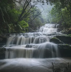 Leura Cascades-Beautiful waterfall and picnic spot with scenic walking paths