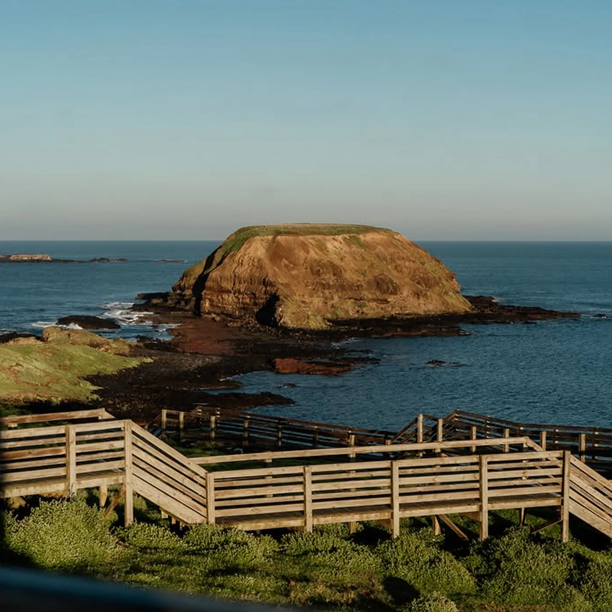 the nobbies coastline and boardwalk